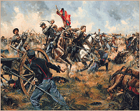 Don Troiani civil war print - Gray Comanches